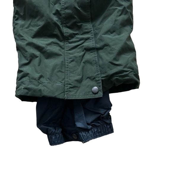 Vintage PATAGONIA Dark Green One Piece Hooded Snow / Ski Suit - Size Large Women - Picture 8 of 13